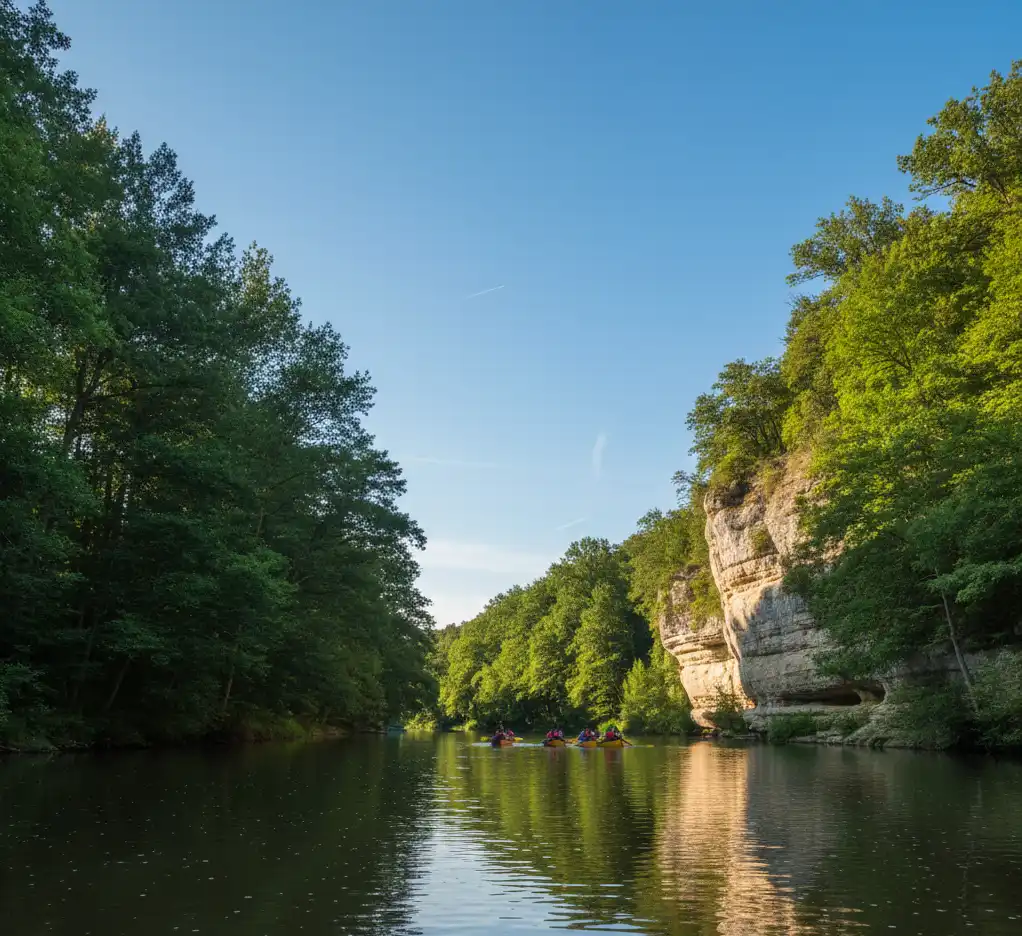 Parcours Saint Léon sur Vézère vers les Courrèges sur la Vézère