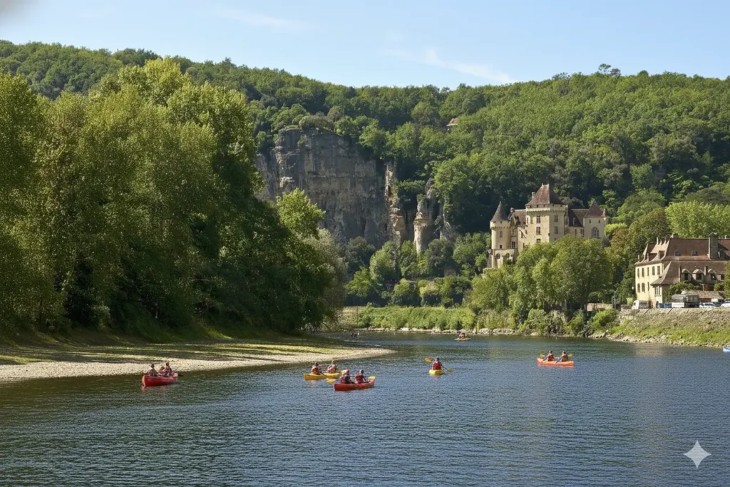 Location de canoës en dordogne