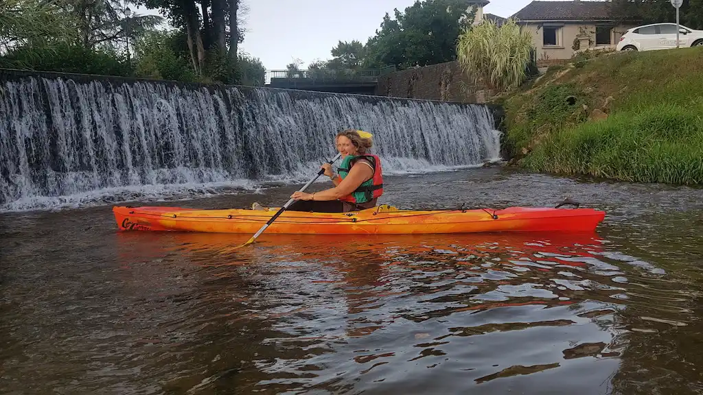 Elisabeth Faure, Gérante des Canoës des Courrèges