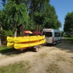 shuttle service Canoes des Courrèges