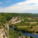 Canoeing down the Dordogne
