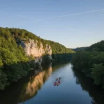 Canoe Routes on the Vézère River